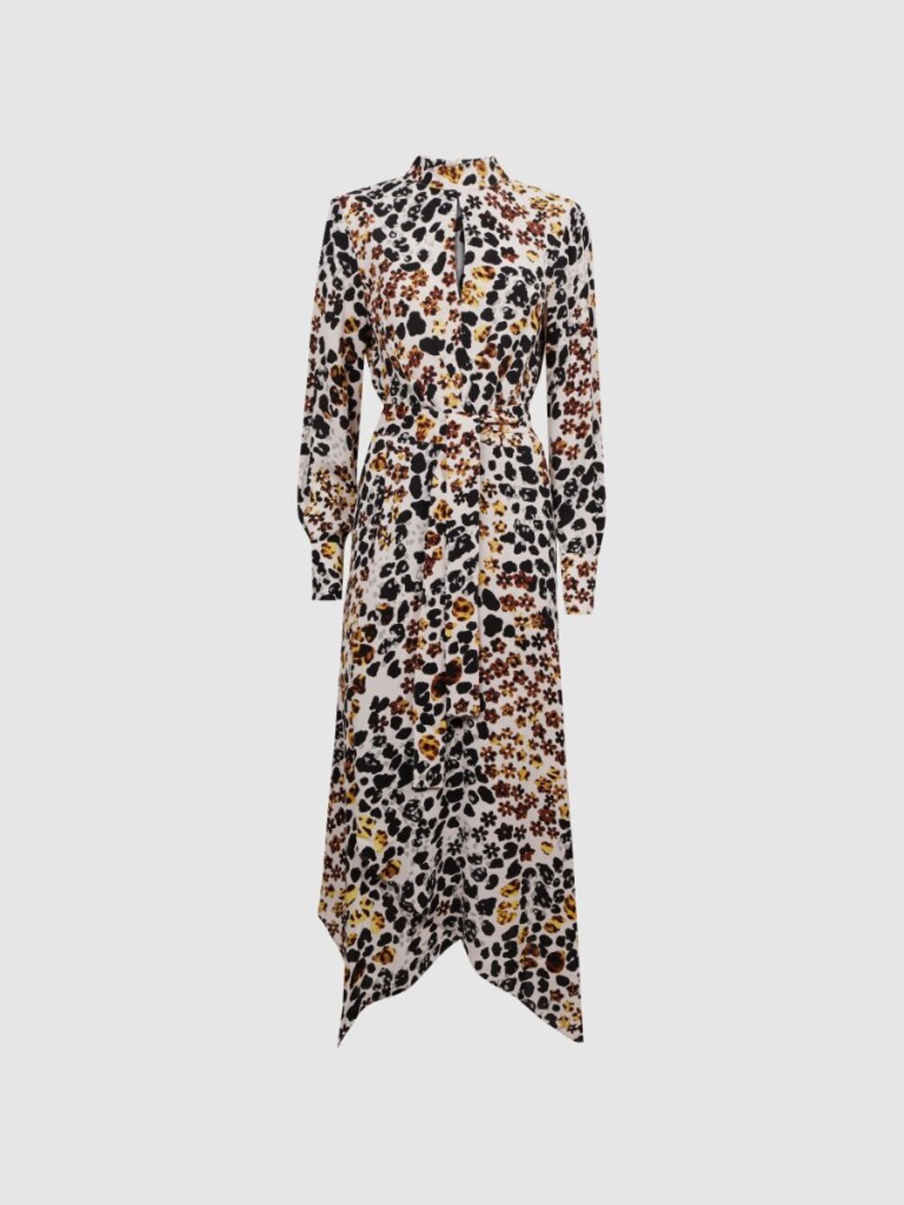 NWT Reiss Lira animal print dress sz 4 $189 - Picture 2 of 4